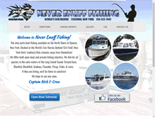 Tablet Screenshot of neverenufffishing.com